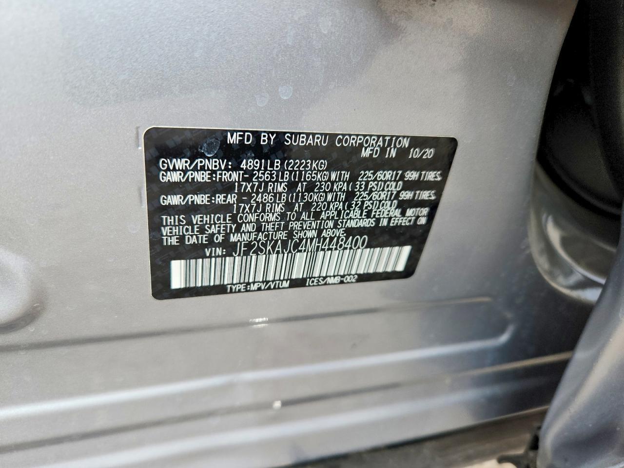 2021 Subaru Forester Premium - zdjęcie 12