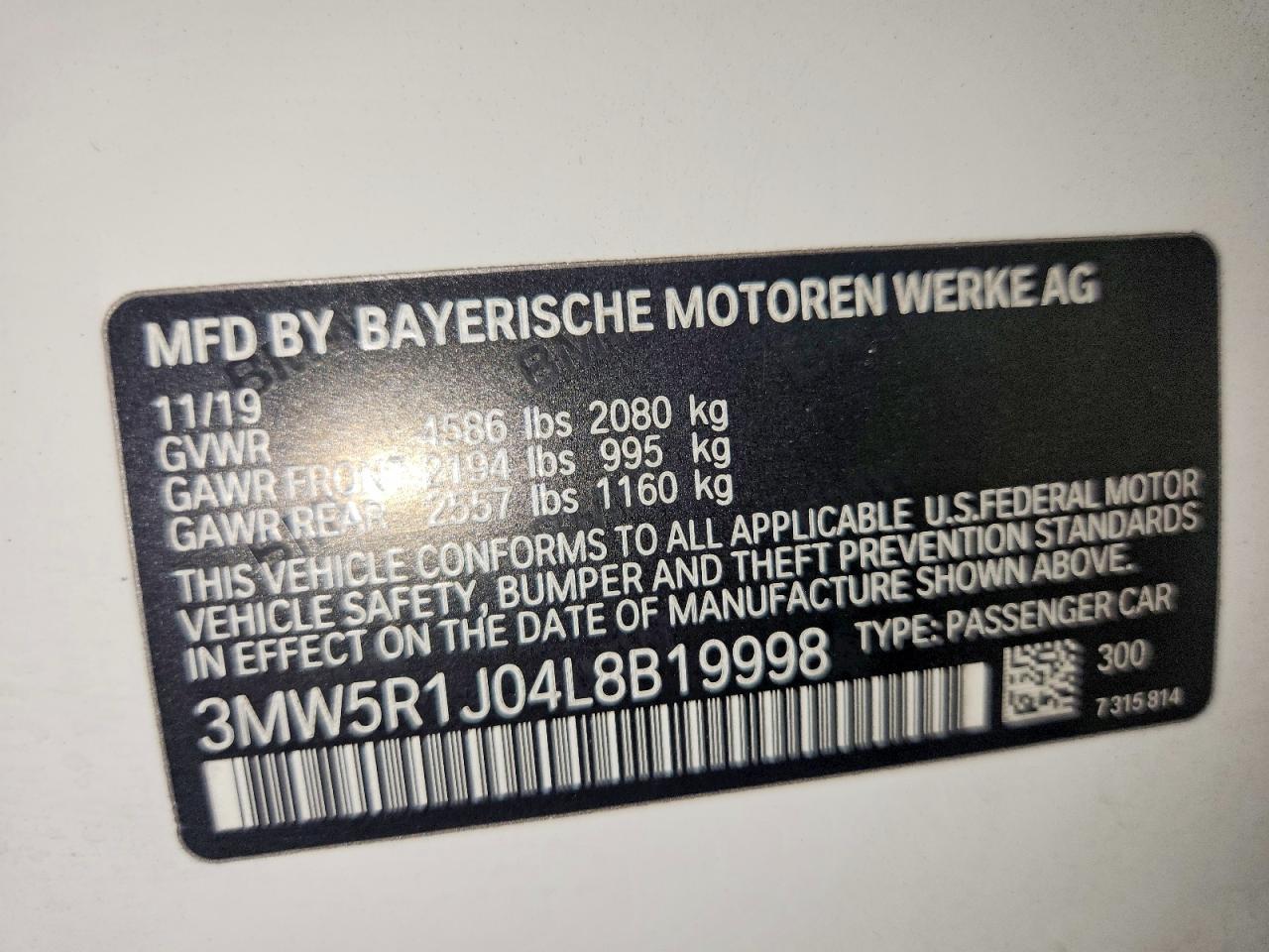 2020 BMW 330I - zdjęcie 14