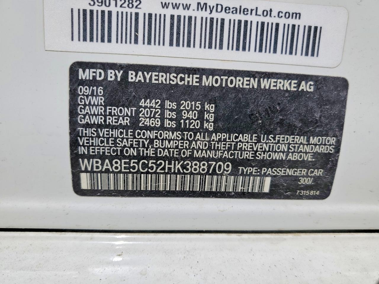 2017 BMW 328 D - zdjęcie 12