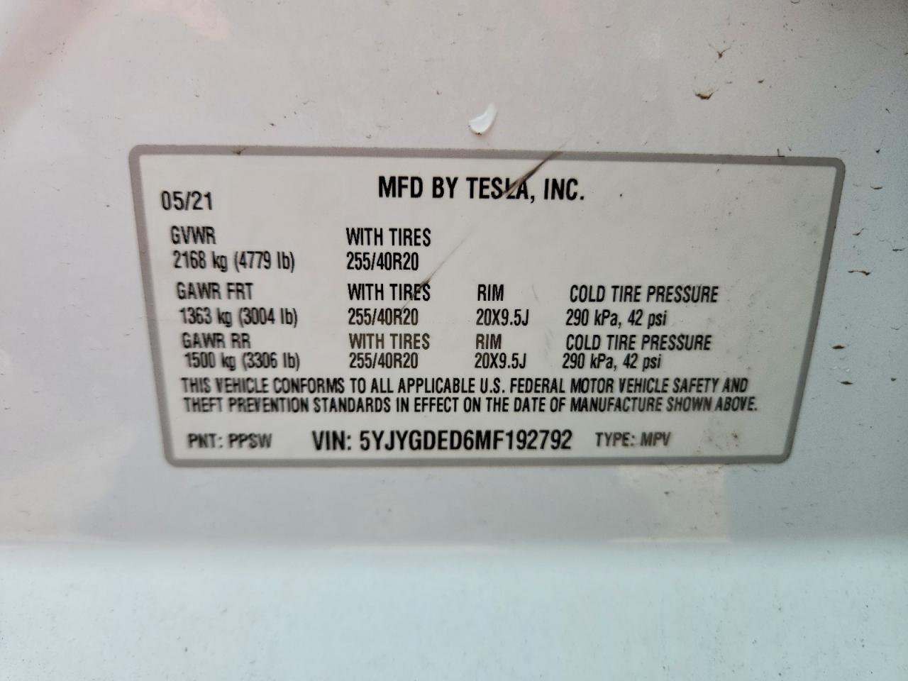 2021 Tesla Model Y - zdjęcie 13