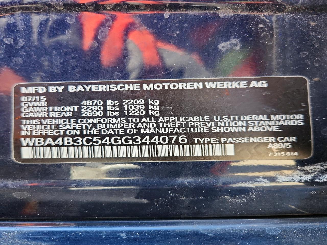 2016 BMW Seria 4 435i - zdjęcie 13