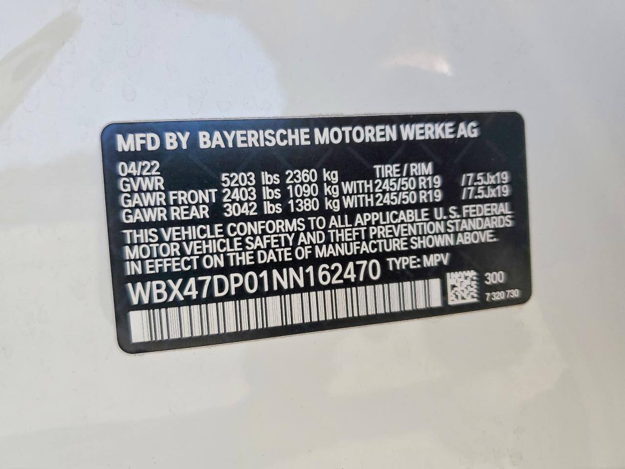 2022 BMW X3 Sdrive30I - zdjęcie 13