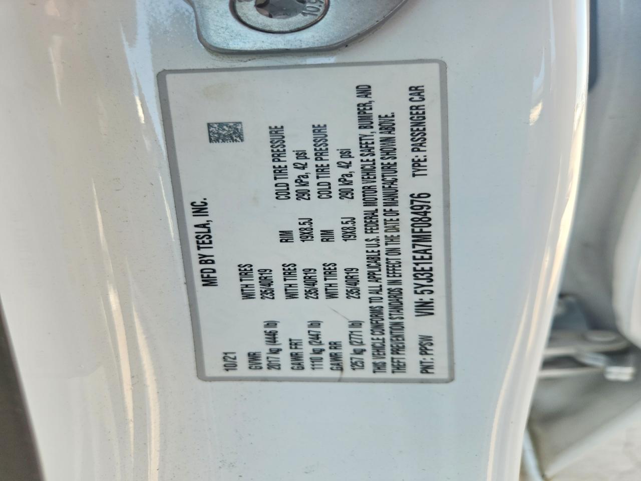 2021 Tesla Model 3 - zdjęcie 13