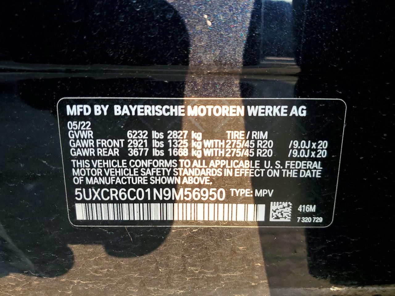 2022 BMW X5 xDrive40I - zdjęcie 13