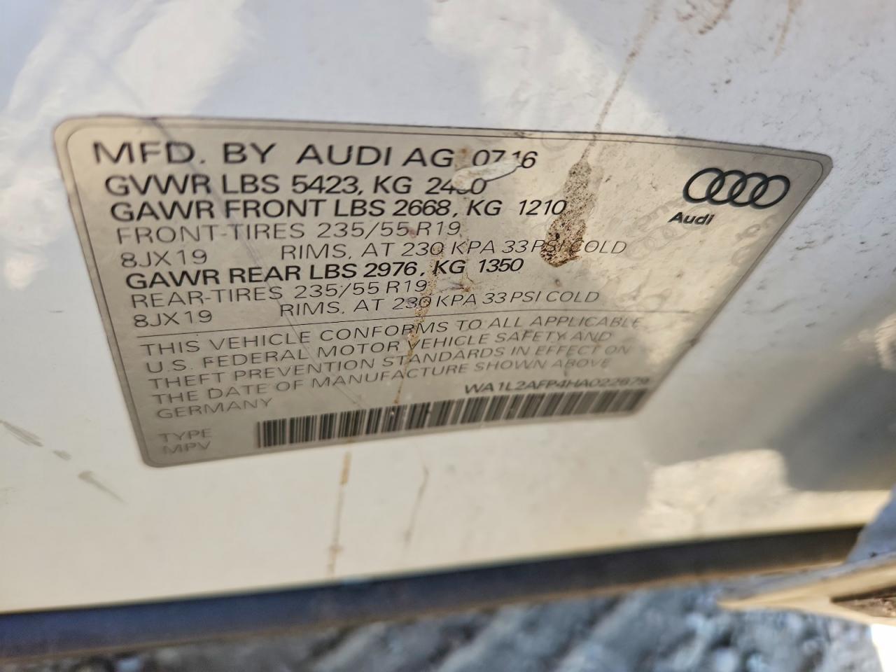 2017 Audi Q5 Premium Plus - zdjęcie 13