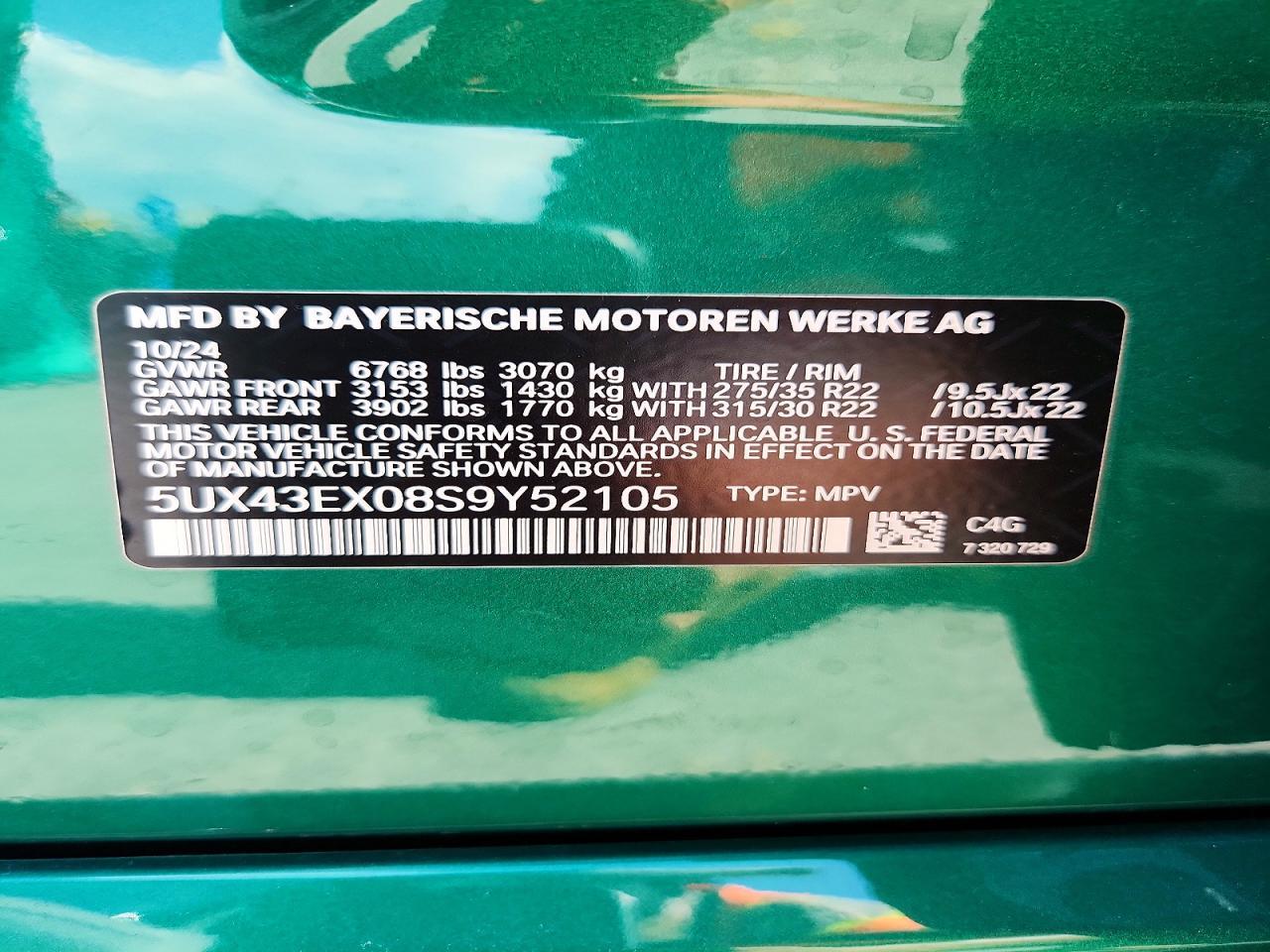 2025 BMW X6 M60I - zdjęcie 14