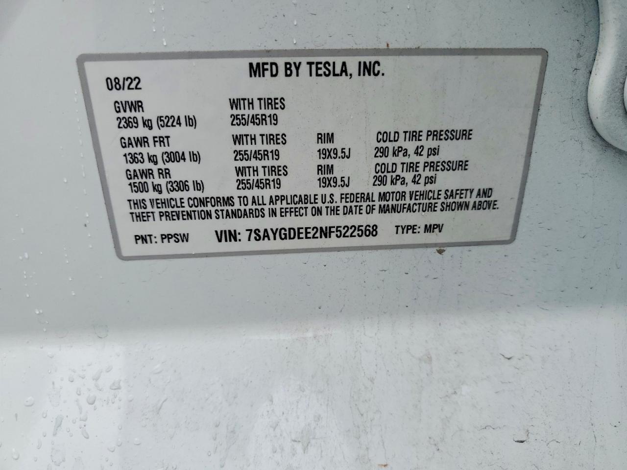 2022 Tesla Model Y - zdjęcie 13
