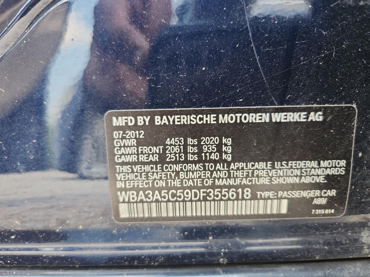 2013 BMW 328 I - zdjęcie 12