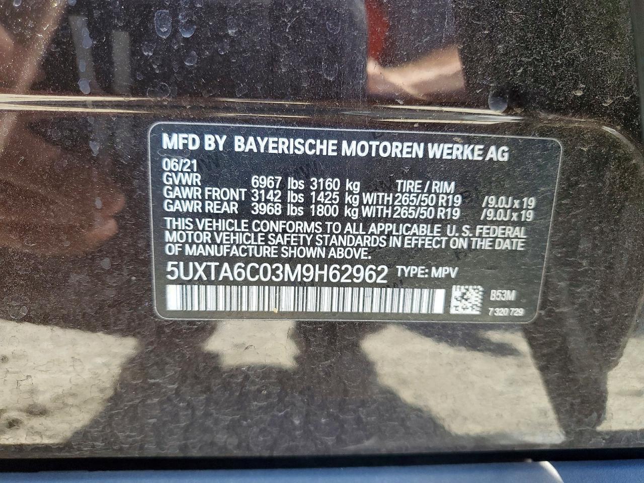 2021 BMW X5 xDrive45E - zdjęcie 13