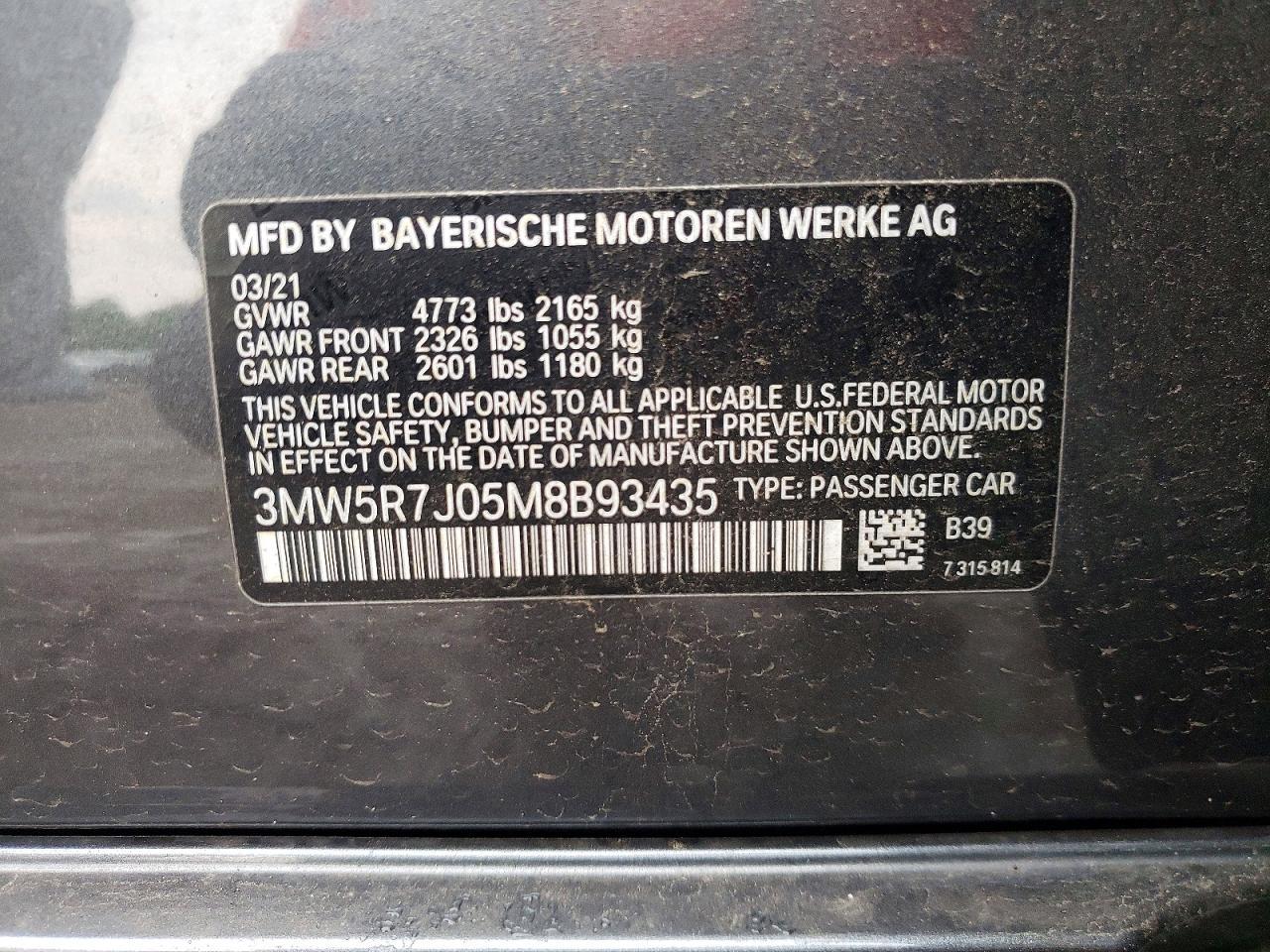 2021 BMW 330Xi - zdjęcie 12
