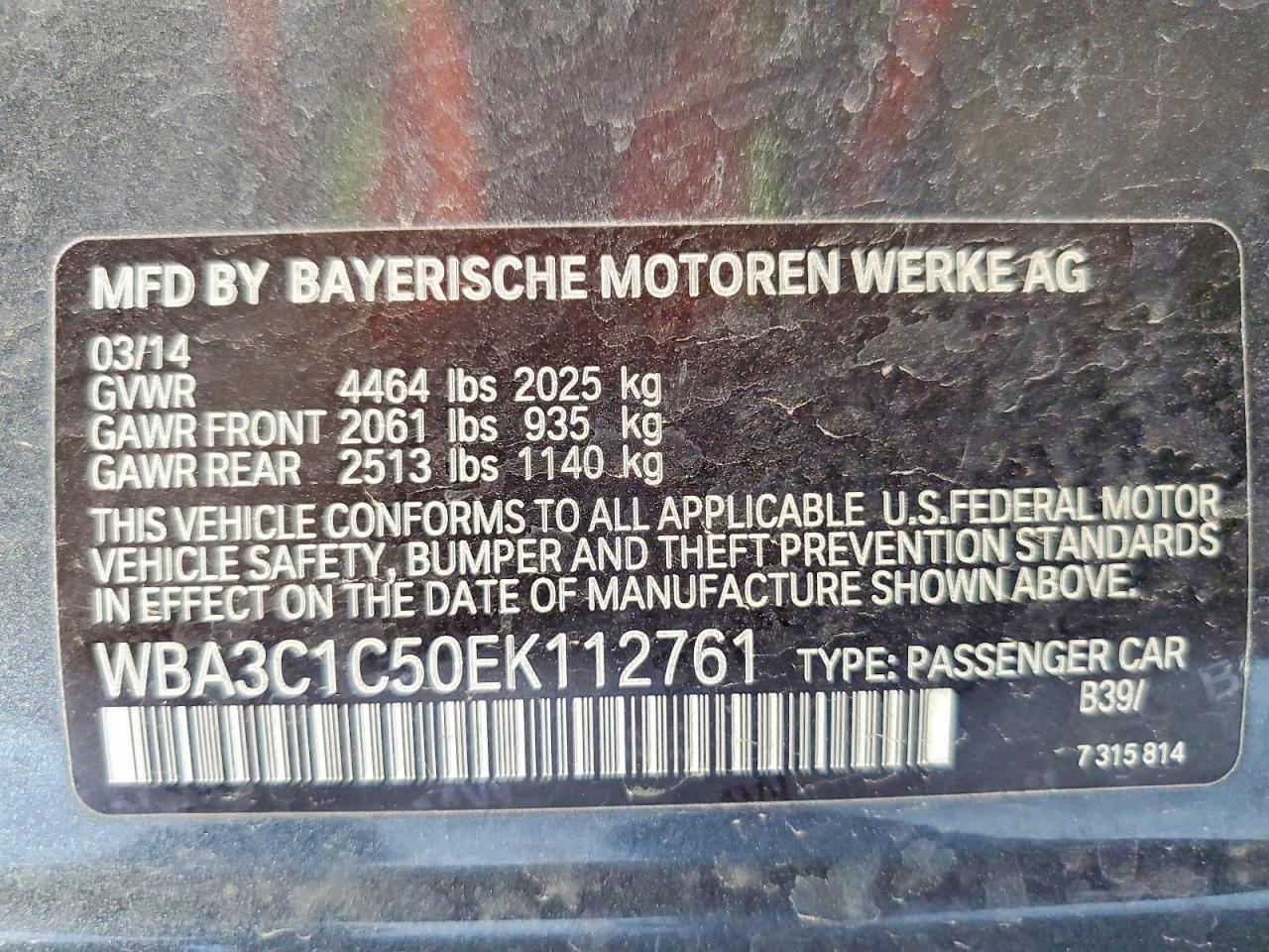 2014 BMW 328 I Sulev - zdjęcie 12