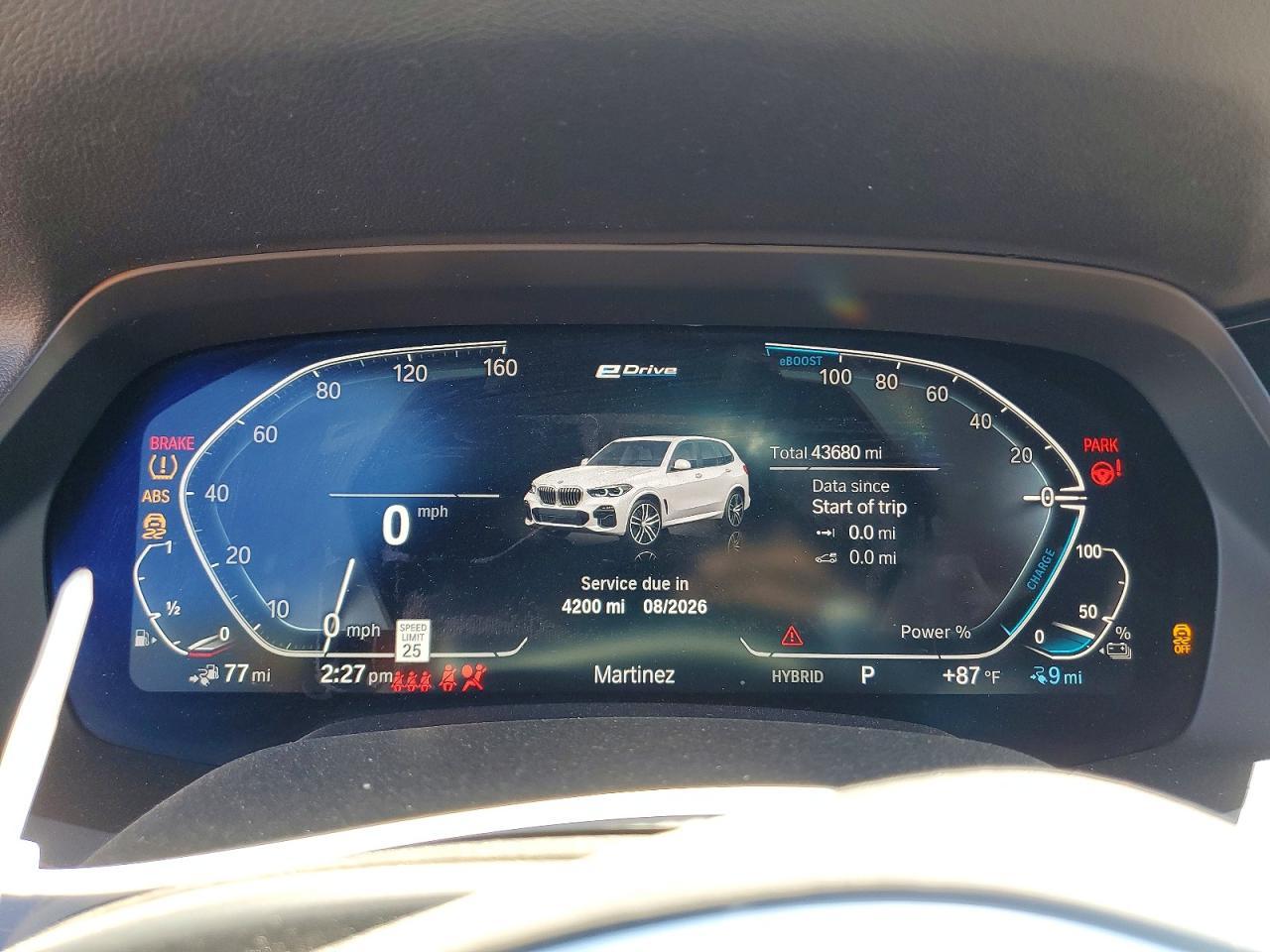 2021 BMW X5 xDrive45E - zdjęcie 9