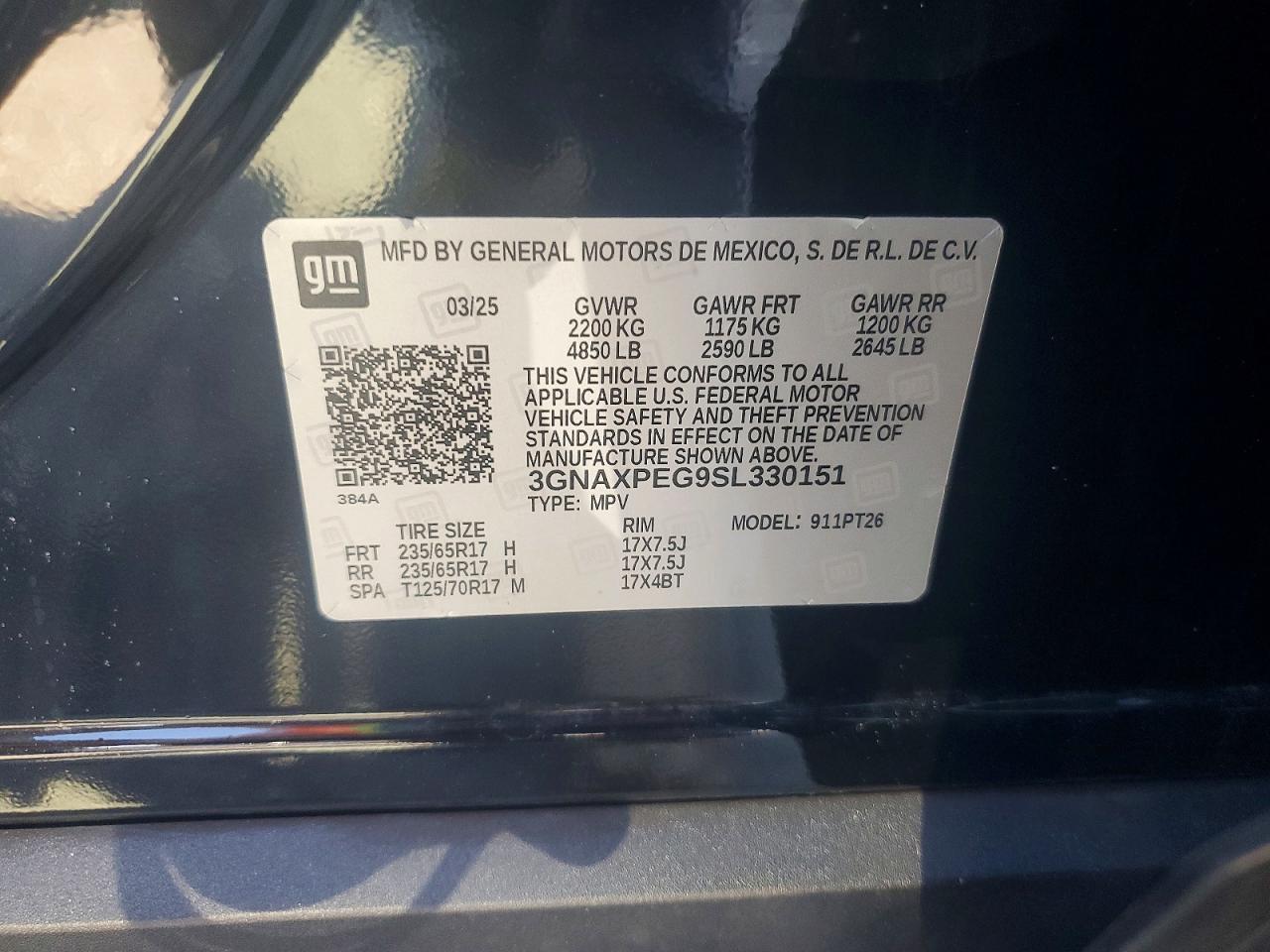 2025 Chevrolet Equinox Lt - zdjęcie 13