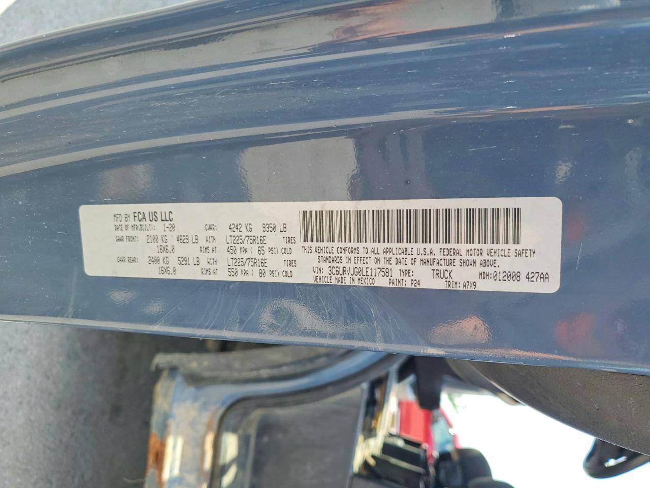 2020 Ram Promaster 3500 3500 High - zdjęcie 13