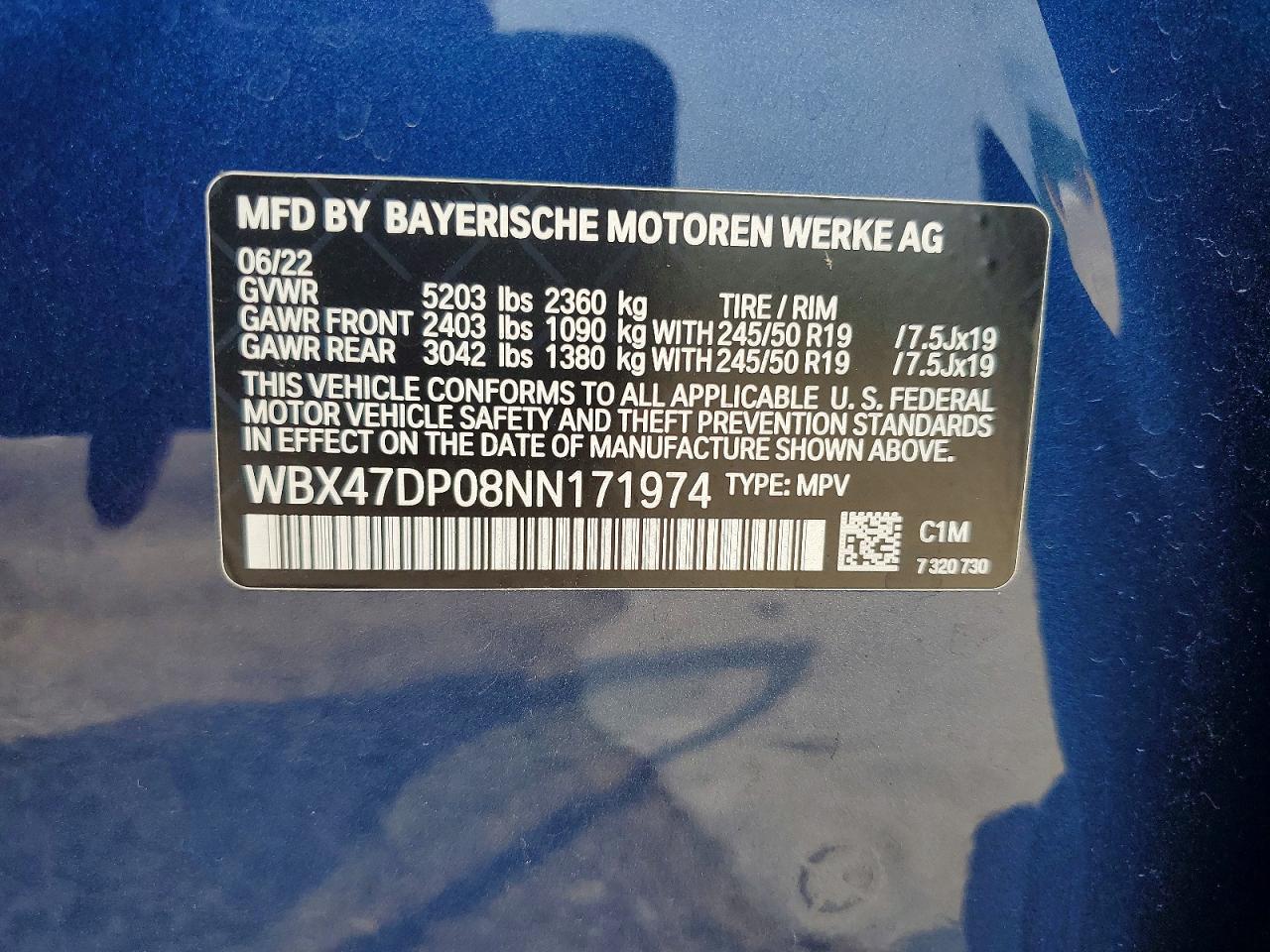 2022 BMW X3 Sdrive30I - zdjęcie 12