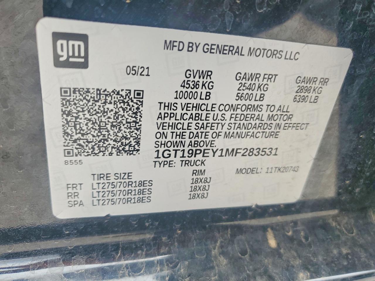 2021 GMC Sierra K2500 At4 - zdjęcie 12