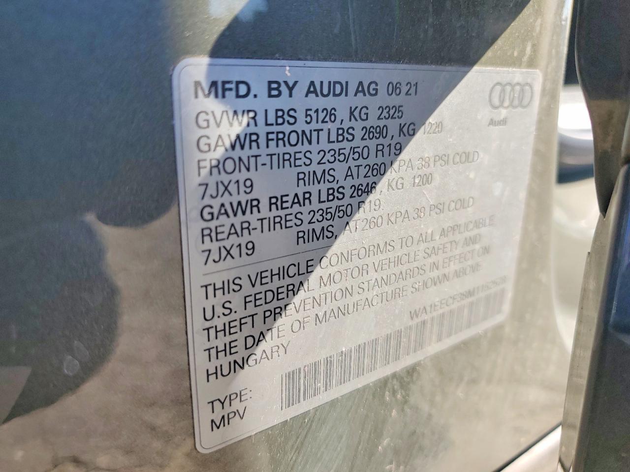 2021 Audi Q3 Premium Plus S Line 45 - zdjęcie 13