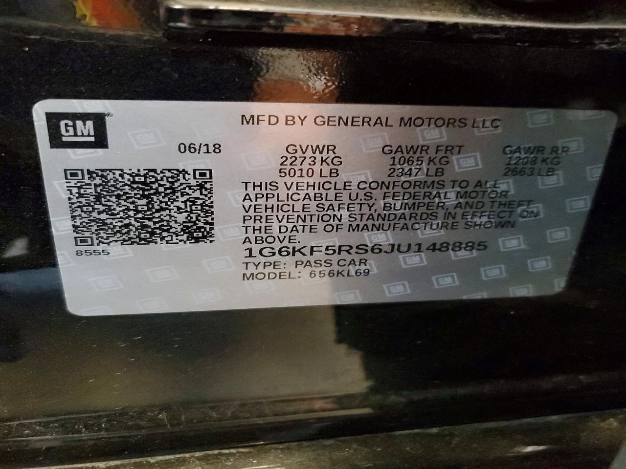 2018 Cadillac Ct6 Premium Luxury - zdjęcie 12