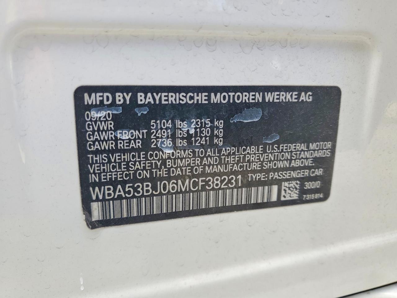 2021 BMW 540 I - zdjęcie 12