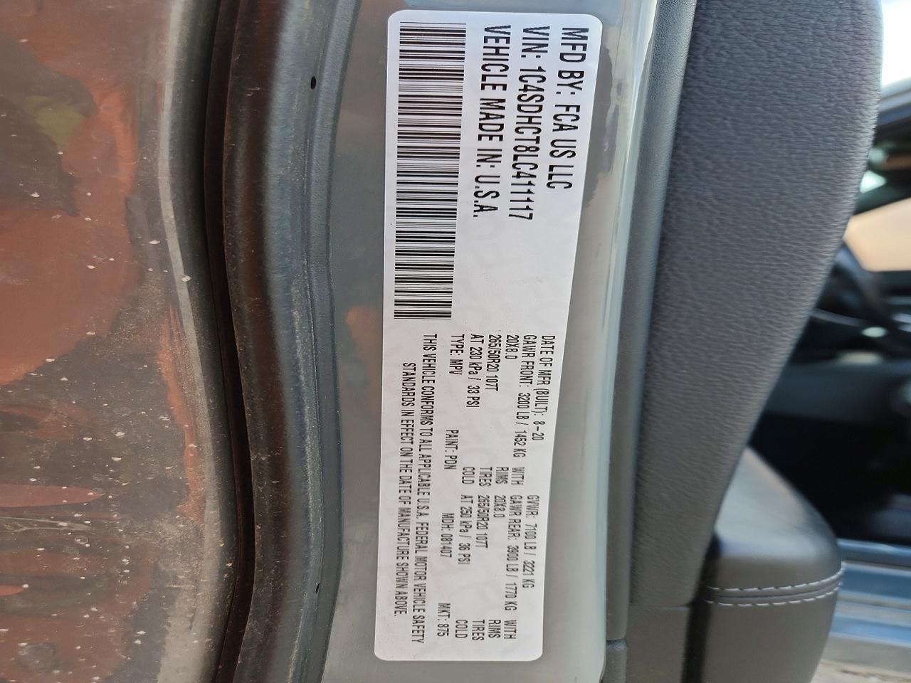 2020 Dodge Durango R/T - zdjęcie 13