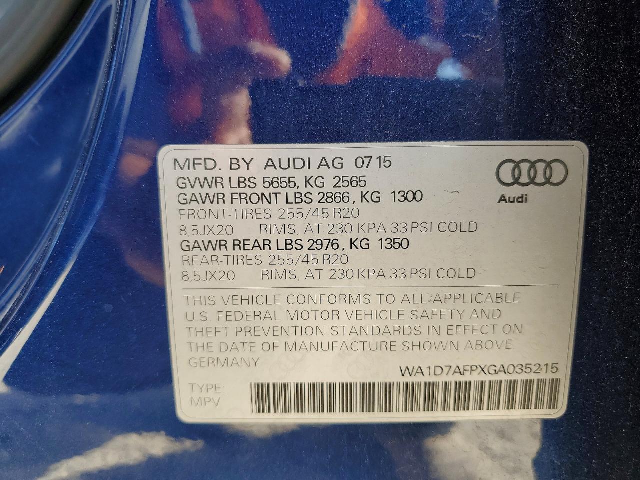 2016 Audi Q5 Premium Plus S-Line - zdjęcie 12