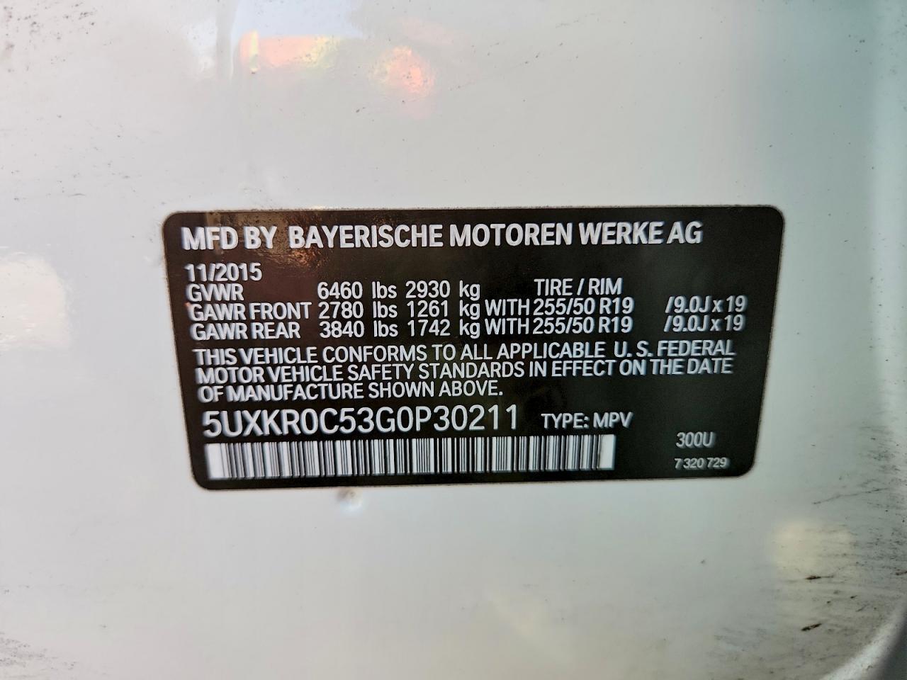 2016 BMW X5 xDrive35I - zdjęcie 13