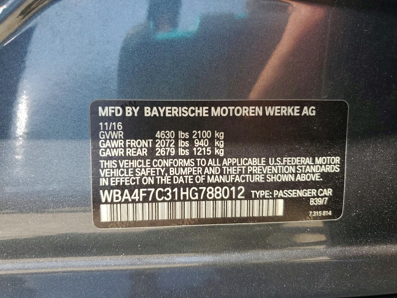 2017 BMW 430I Gran Coupe - zdjęcie 12
