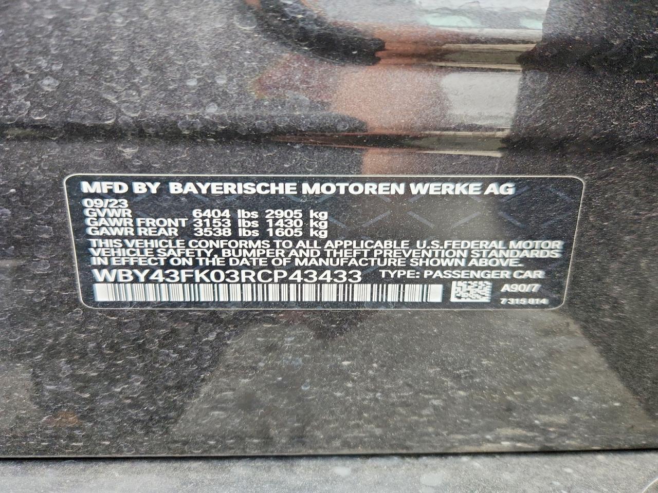 2024 BMW I5 M60 - zdjęcie 13