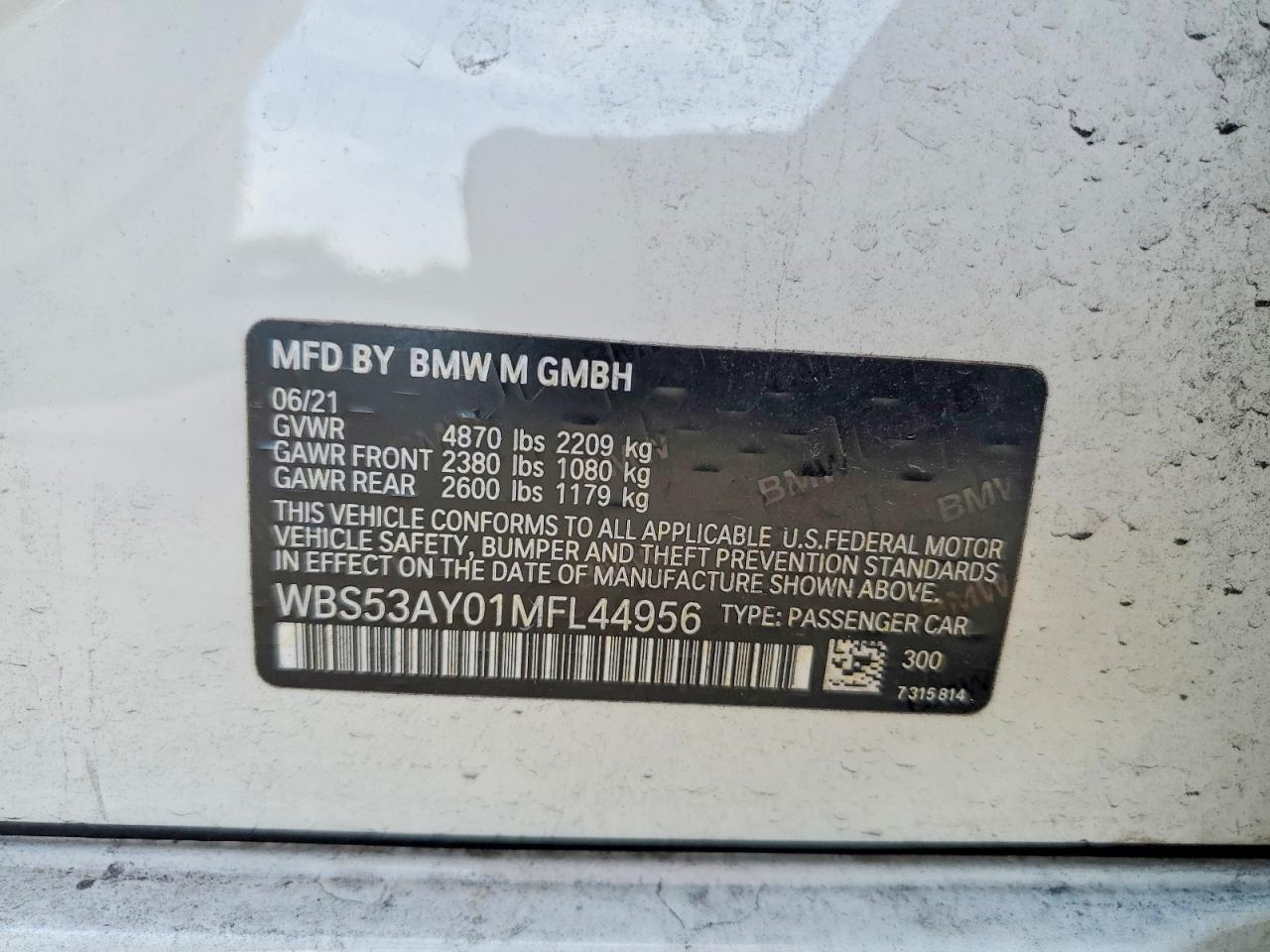 2021 BMW M3 - zdjęcie 12