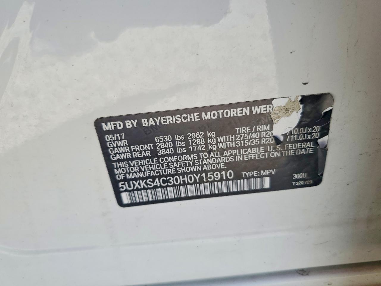 2017 BMW X5 xDrive35D - zdjęcie 13