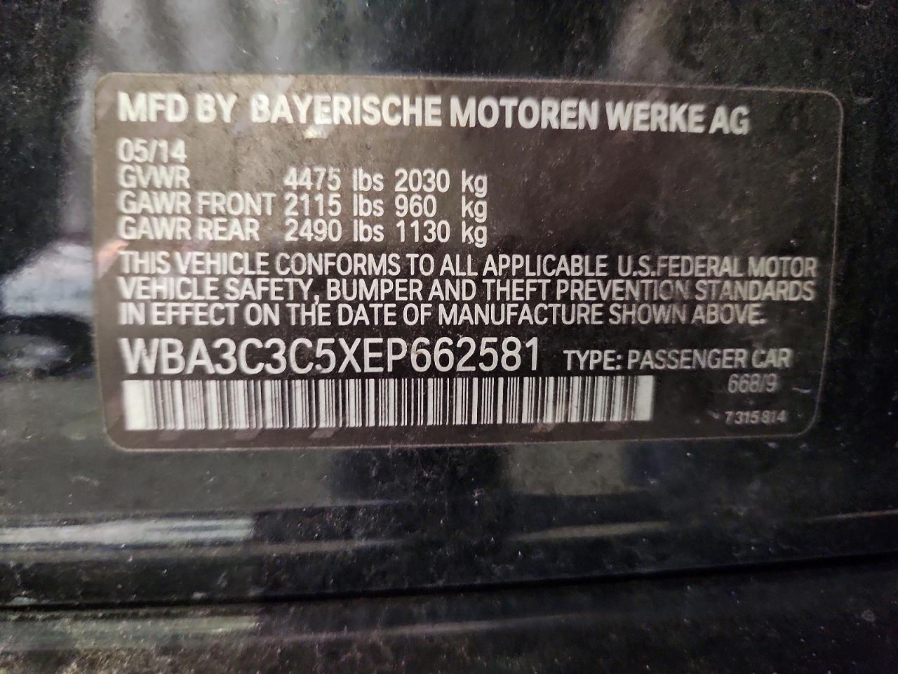 2014 BMW 320 I xDrive - zdjęcie 12