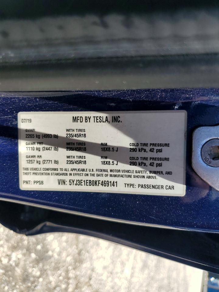 2019 Tesla Model 3 - zdjęcie 12