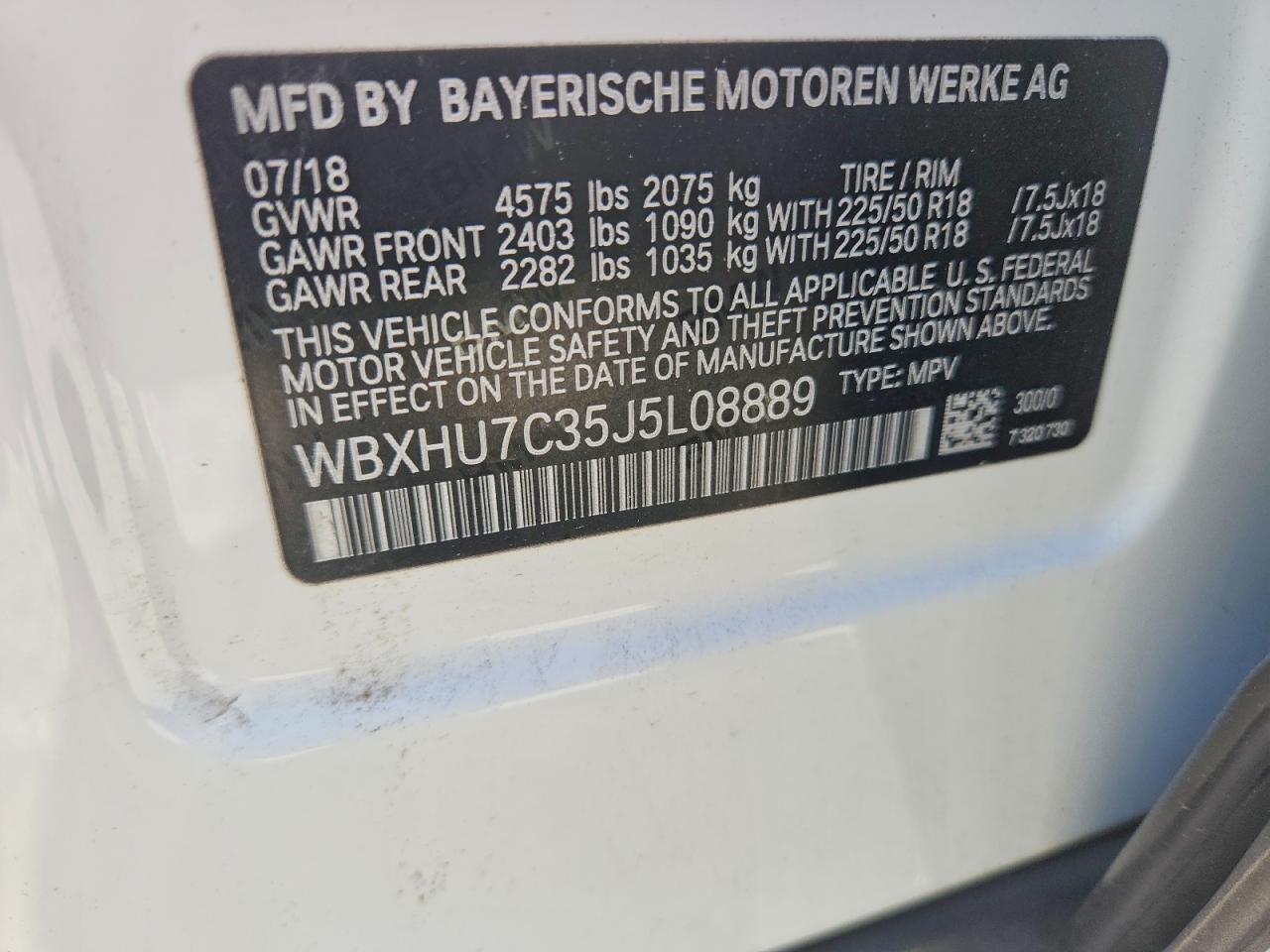 2018 BMW X1 Sdrive28I - zdjęcie 14
