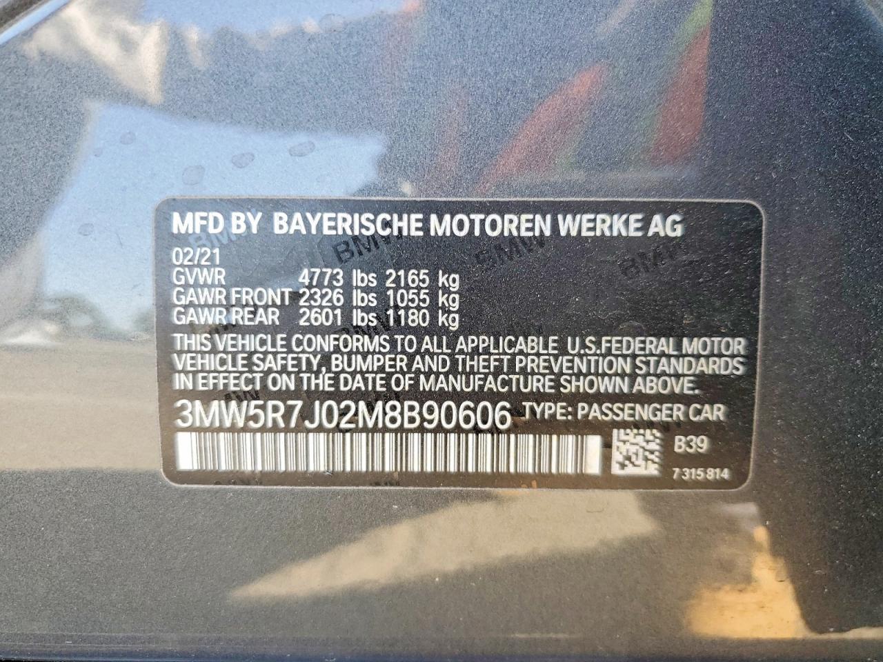 2021 BMW 330Xi - zdjęcie 12