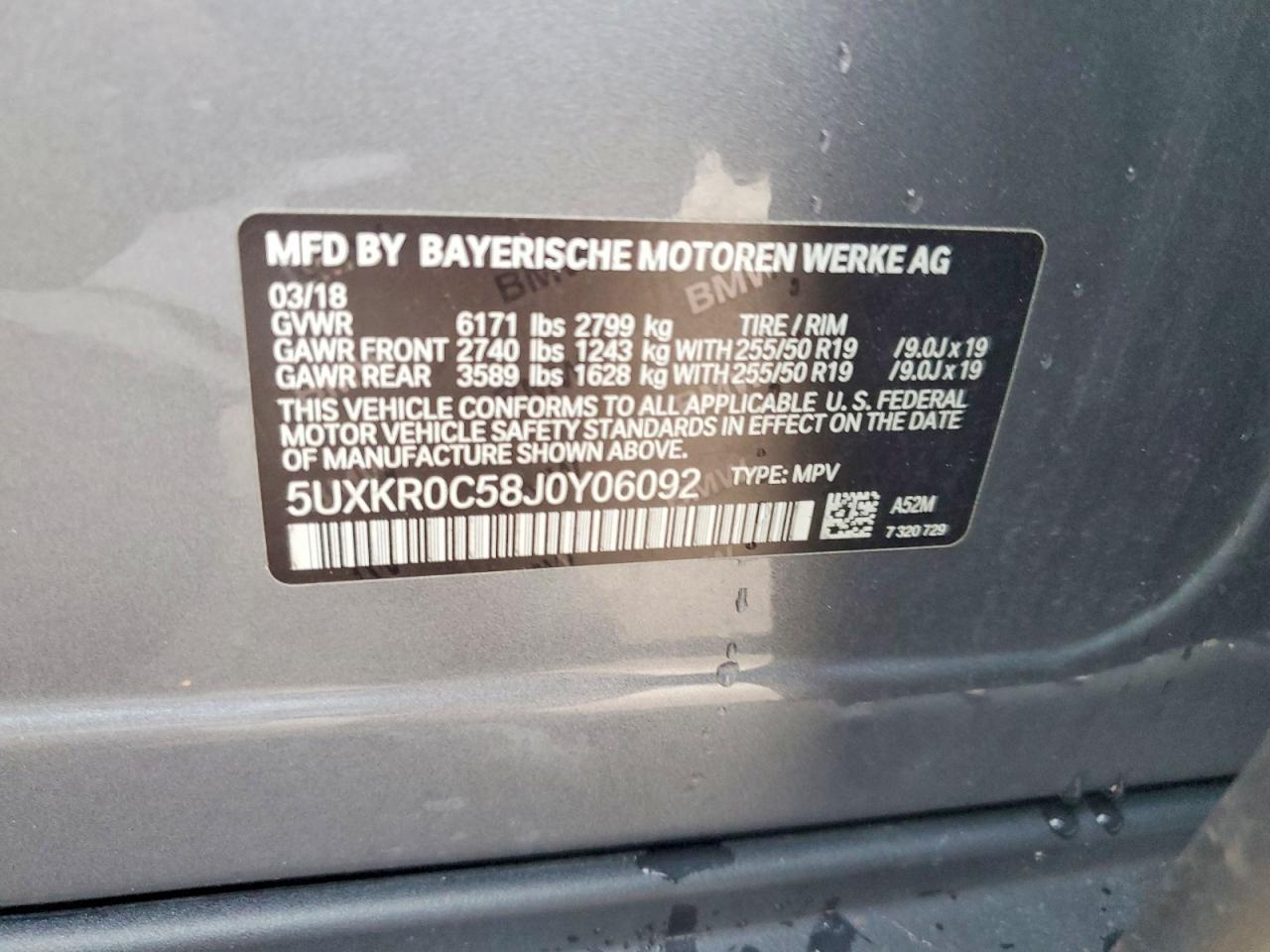 2018 BMW X5 xDrive35I - zdjęcie 13
