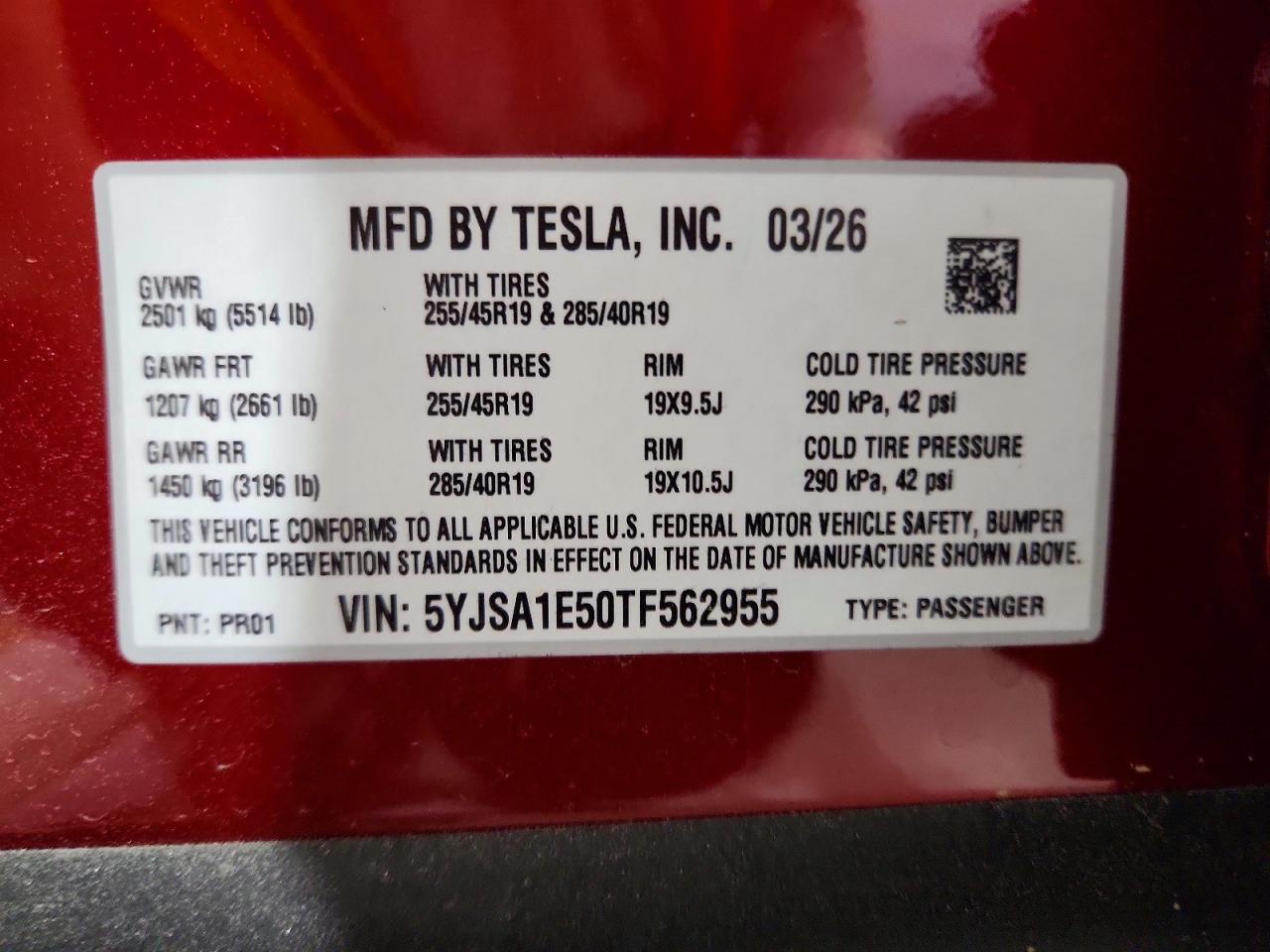 2026 Tesla Model S - zdjęcie 13