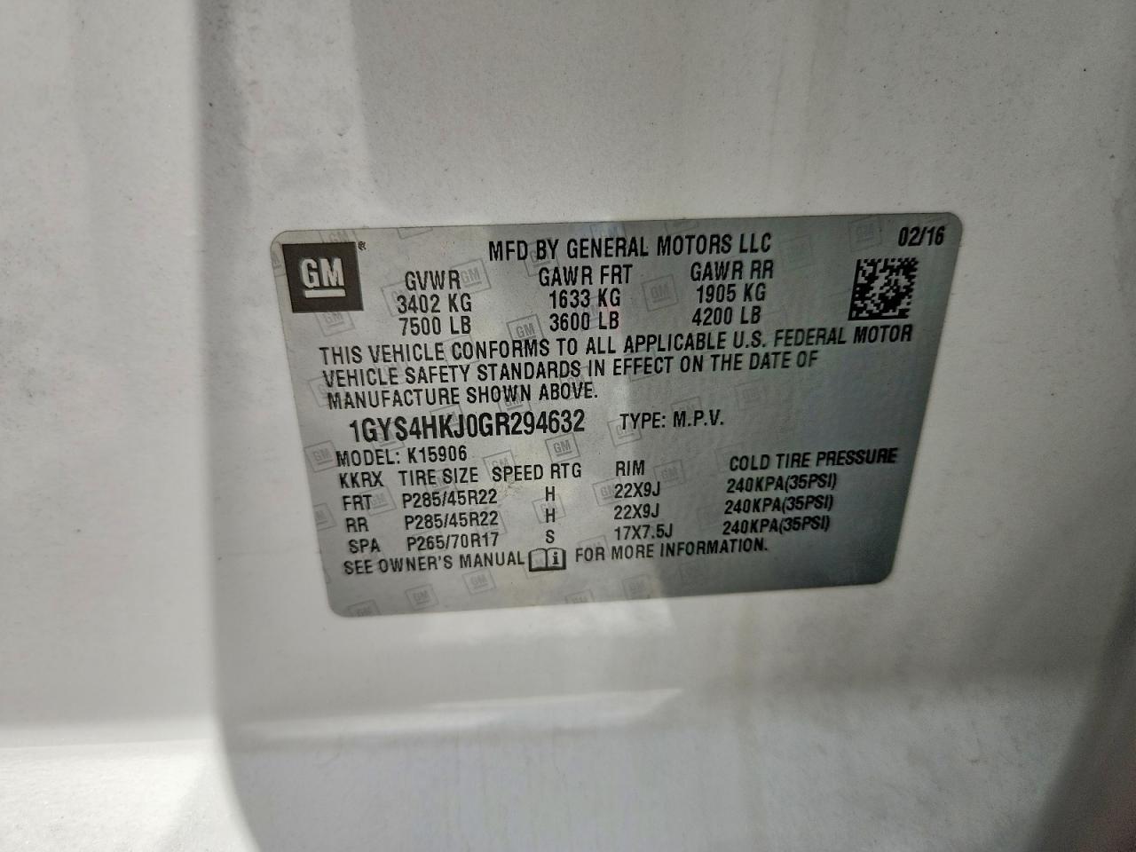 2016 Cadillac Escalade Esv - zdjęcie 13