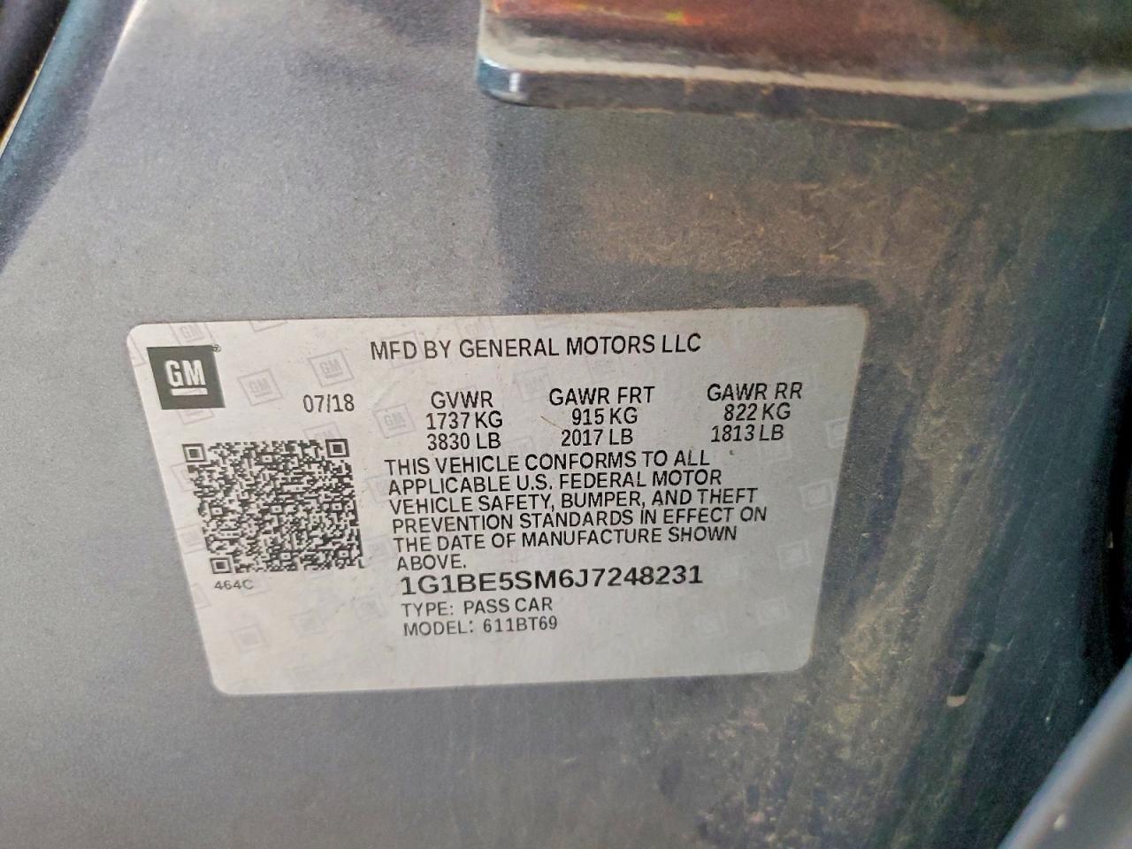 2018 Chevrolet Cruze Lt - zdjęcie 12