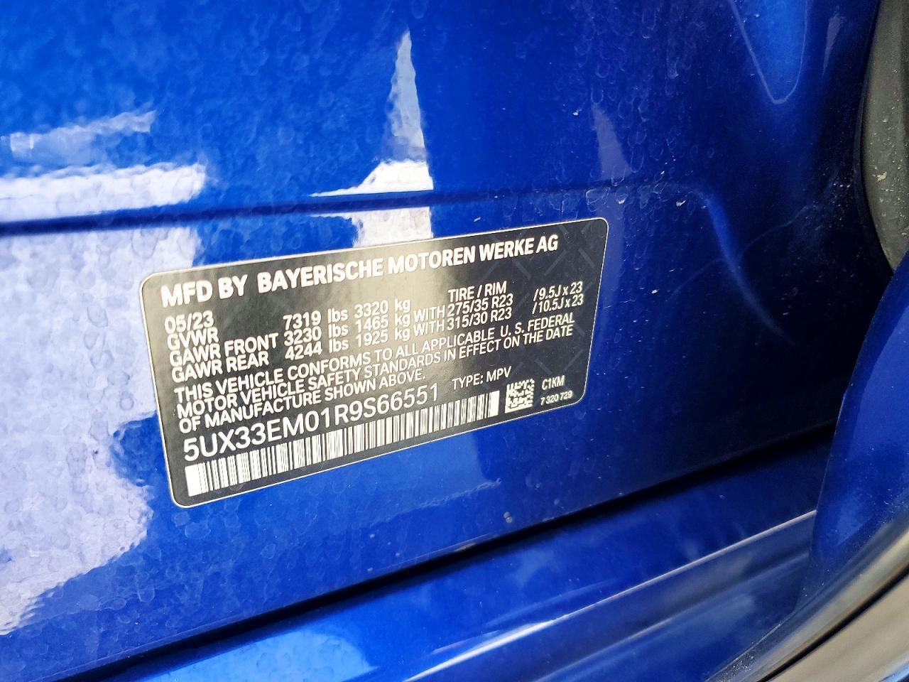 2024 BMW X7 M60I - zdjęcie 13
