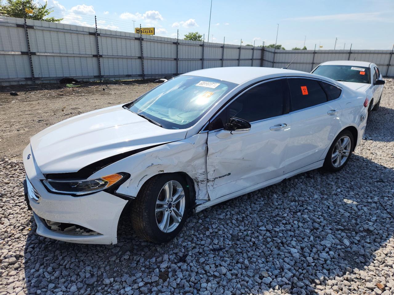 2018 Ford Fusion Se Hybrid - zdjęcie główne