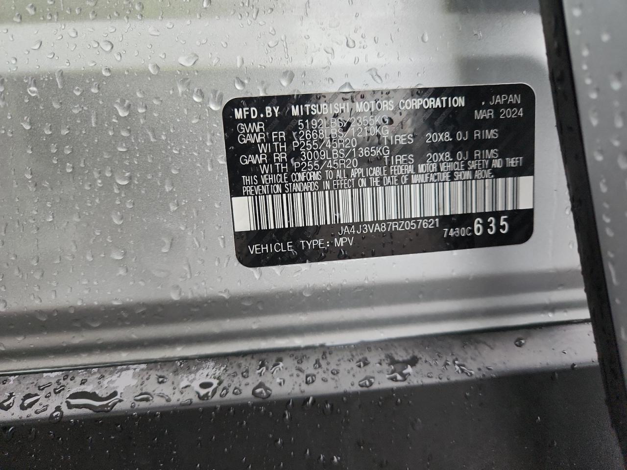 2024 Mitsubishi Outlander Se - zdjęcie 12