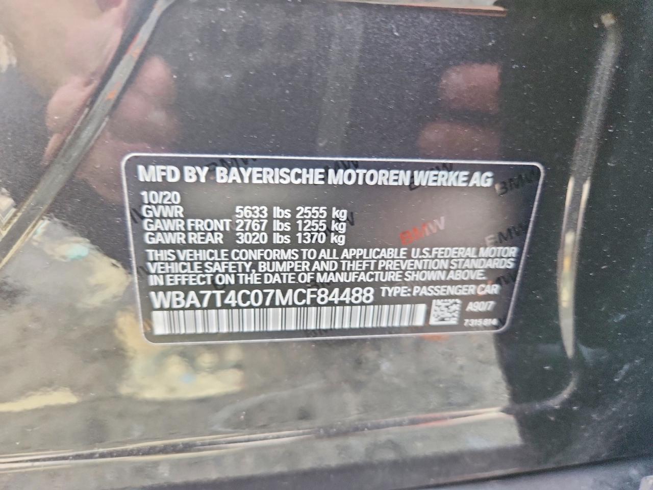 2021 BMW Seria 7 740i - zdjęcie 12