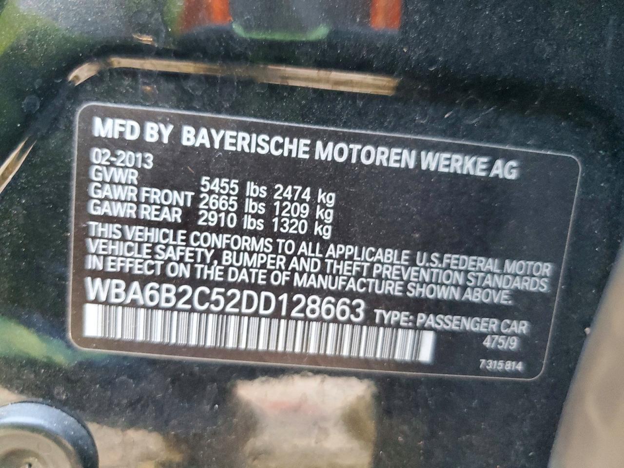 2013 BMW 650 I - zdjęcie 12