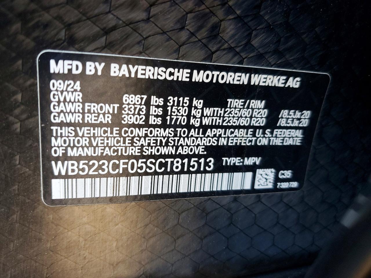 2025 BMW Ix xDrive50 - zdjęcie 13