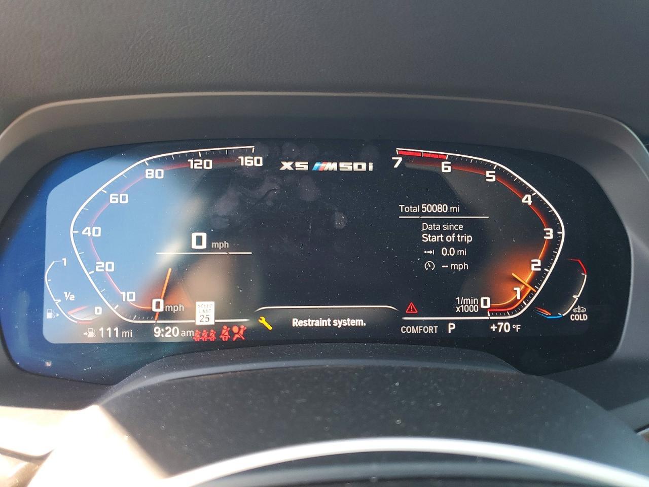2022 BMW X5 M50I - zdjęcie 9