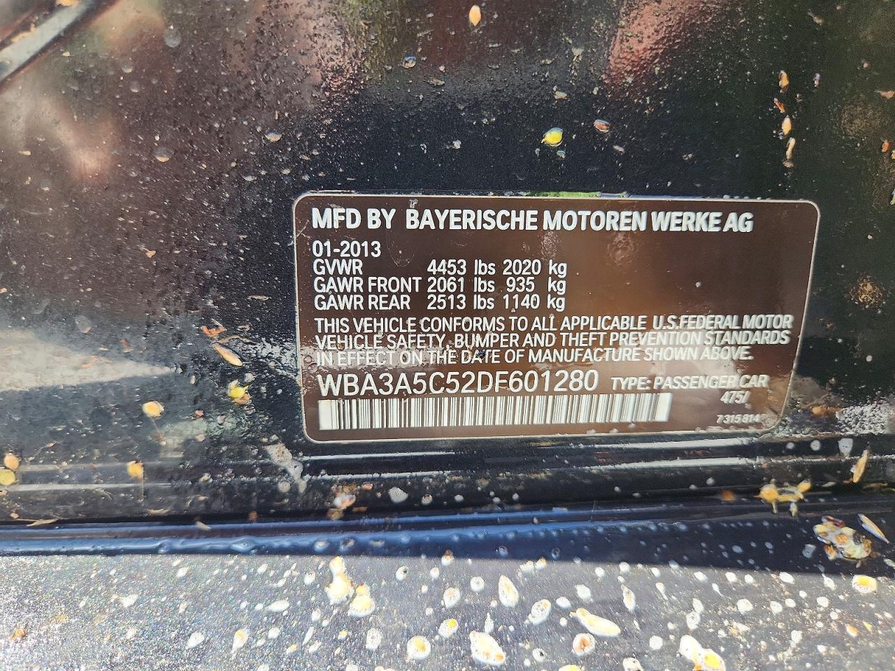 2013 BMW 328 I - zdjęcie 12