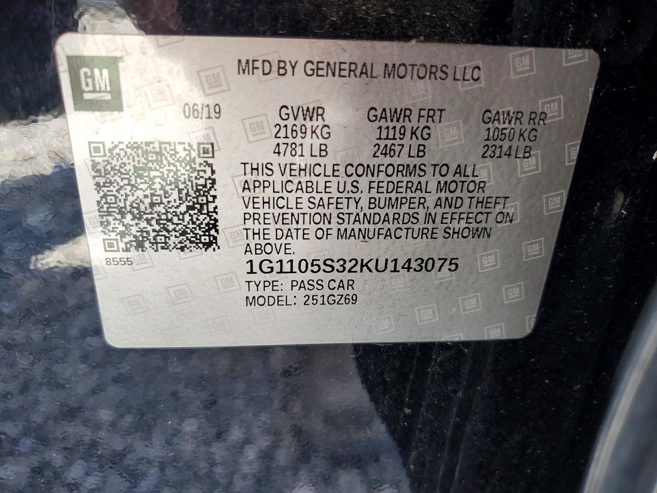2019 Chevrolet Impala Premier - zdjęcie 12