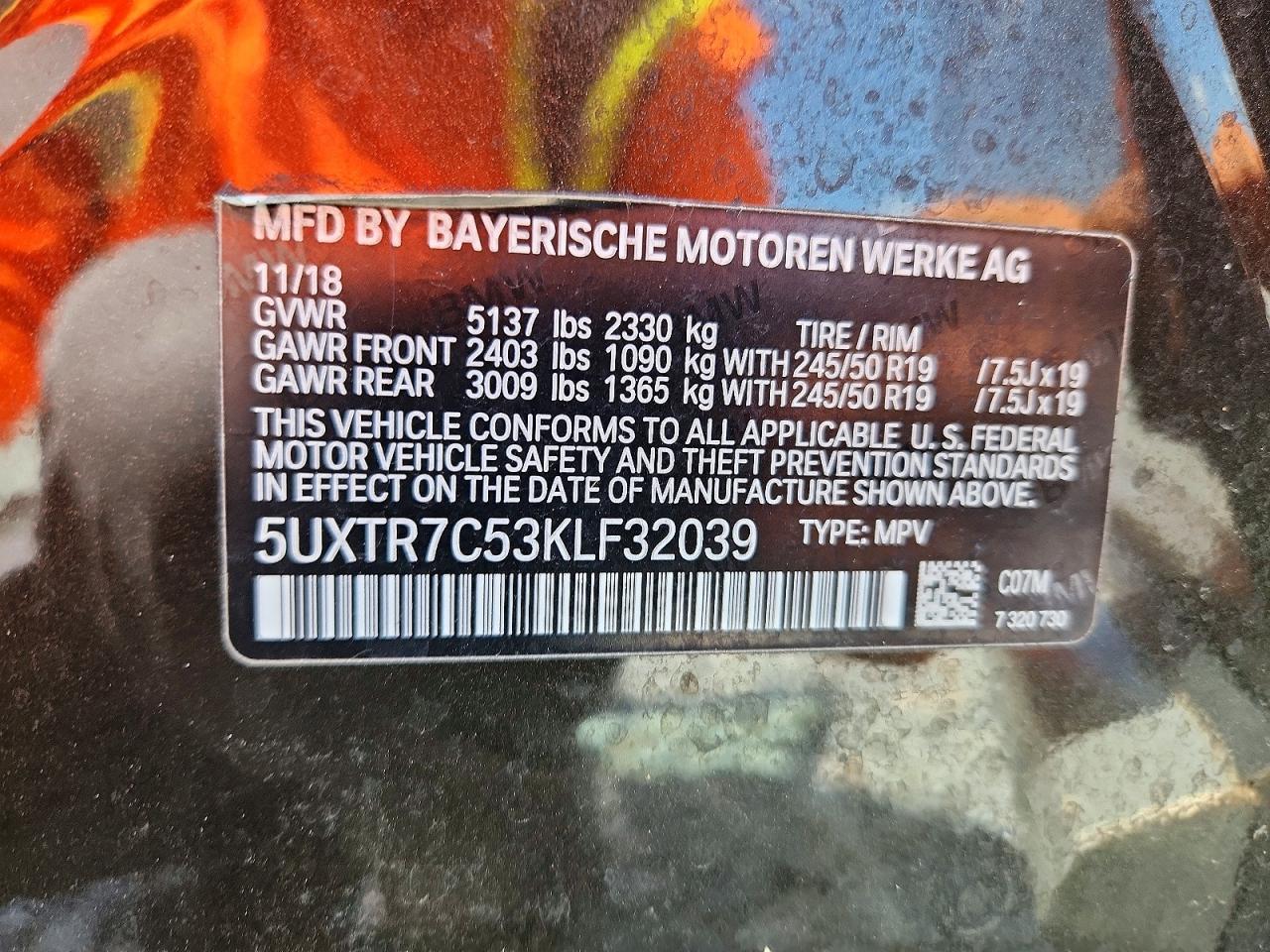 2019 BMW X3 Sdrive30I - zdjęcie 13