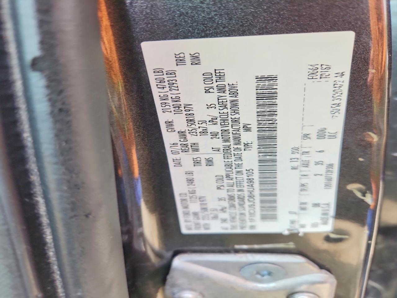 2017 Ford Escape Titanium - zdjęcie 13