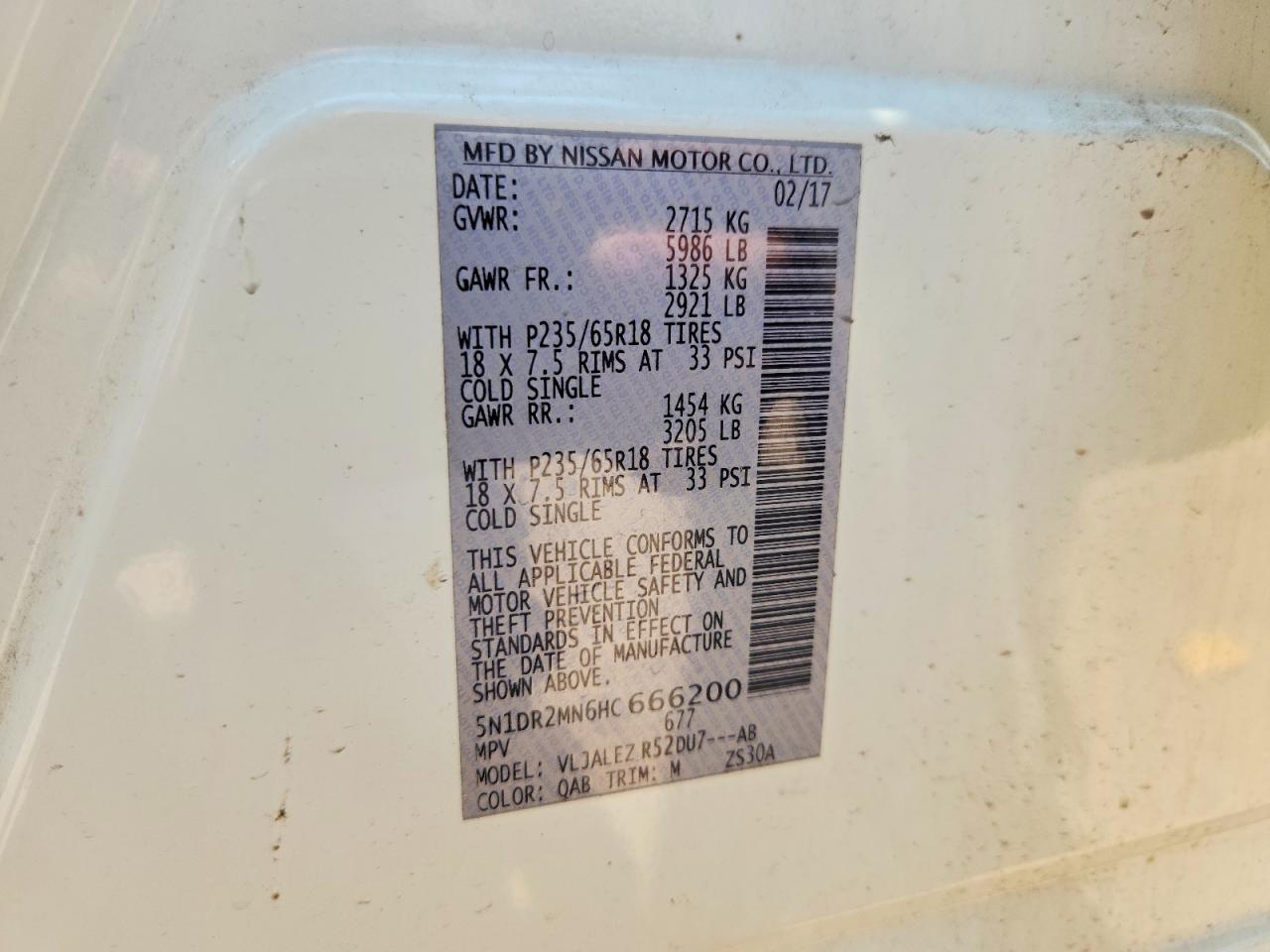 2017 Nissan Pathfinder Sv - zdjęcie 13